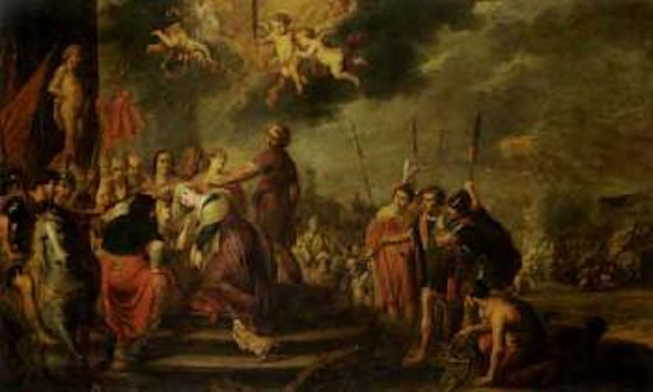 Saint Catherina of Alexandria martyrdom by Peter Paul Rubens