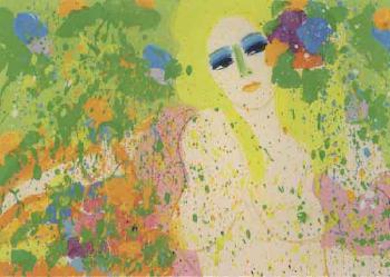 I bring you a spring by Walasse Ting