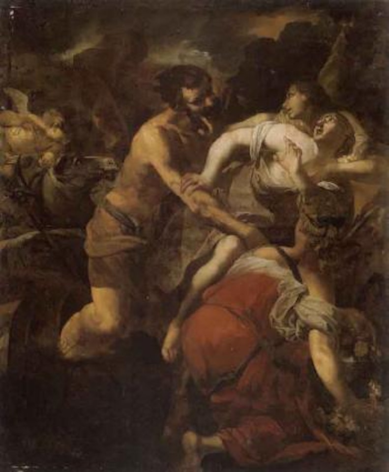 Rape of Proserpina by Circle of Luca Giordano