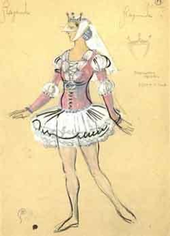 Raymonda, Ballet National Lituanien, Kaunas by Mstislav Valerianovich Dobuzhinsky