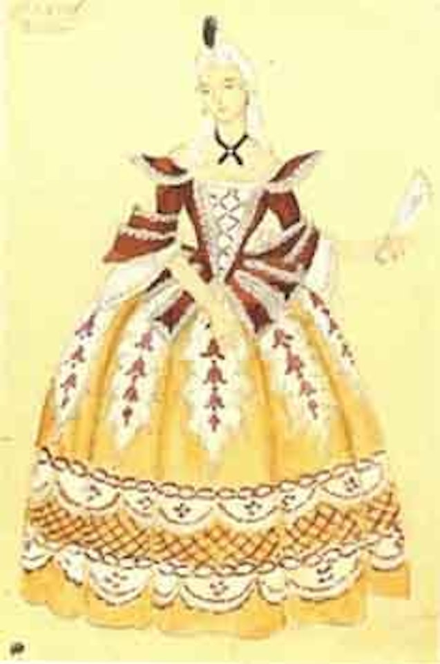 Manon, Kaunas by Mstislav Valerianovich Dobuzhinsky