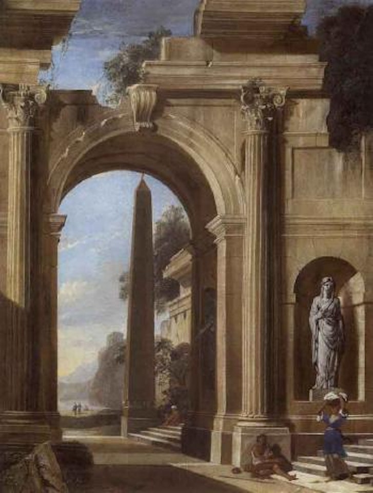 Architectural capriccio by Viviano Codazzi