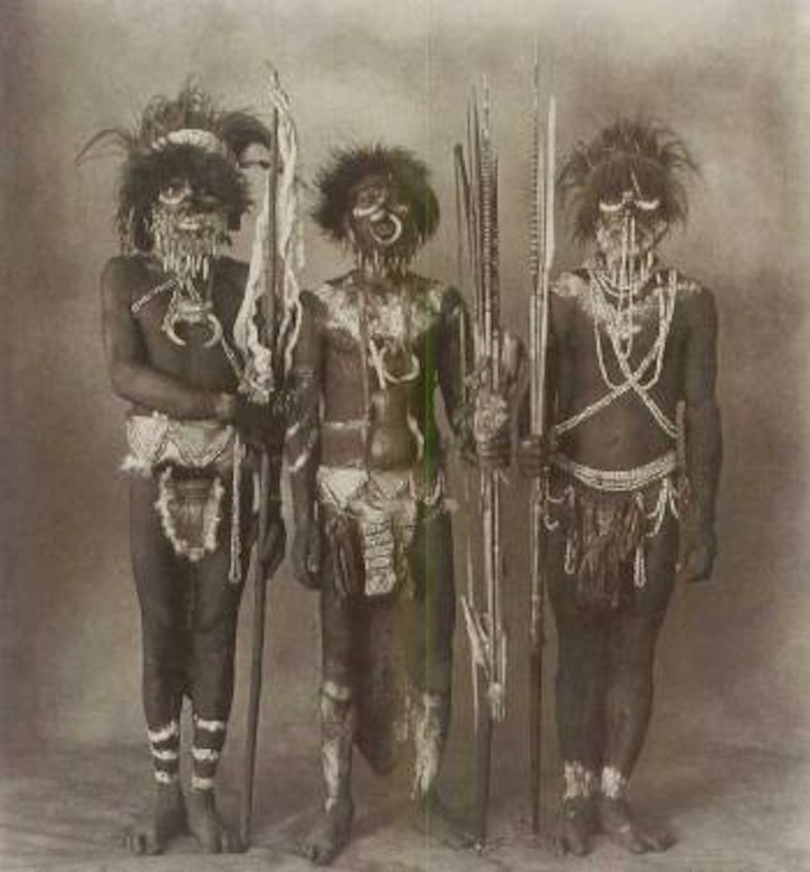 Henganofi warriors, New Guinea by Irving Penn
