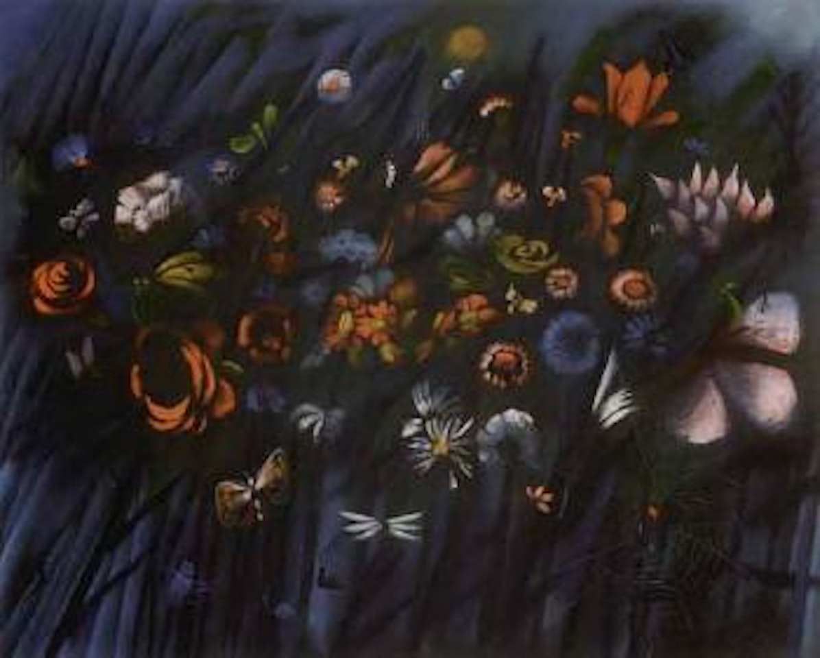 Flowers and insects by Charles Blackman