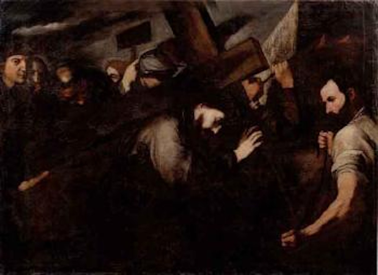 Christ on the Calvary by Neapolitan School