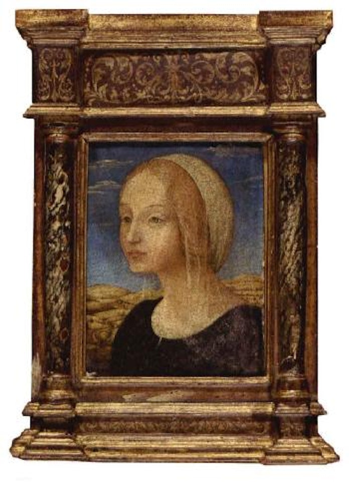 Portrait of lady in profile by Florentine School