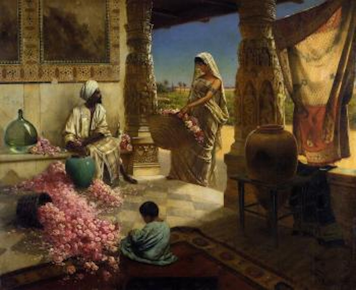 Rose harvest by Rudolf Ernst