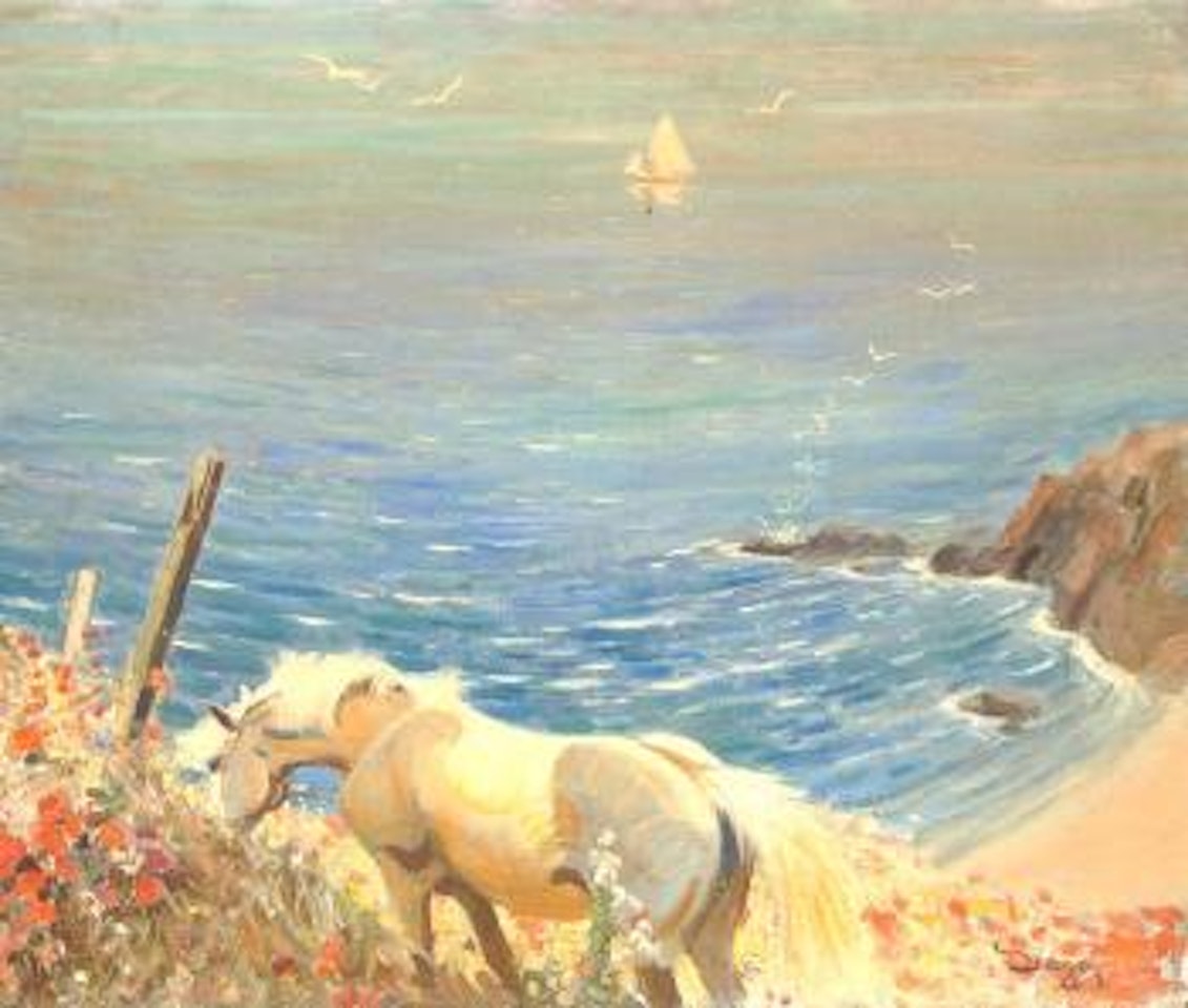 Cliffs at Trimingham by Edward Seago