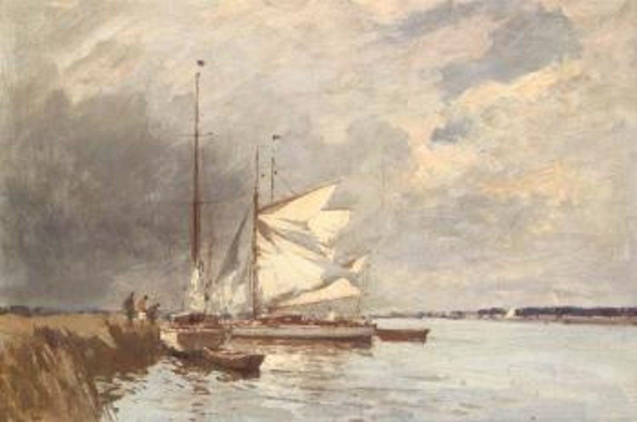 Norfolk broads by Edward Seago