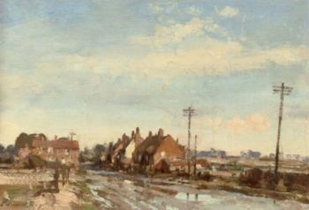 After the rain, Upper Horning by Edward Seago