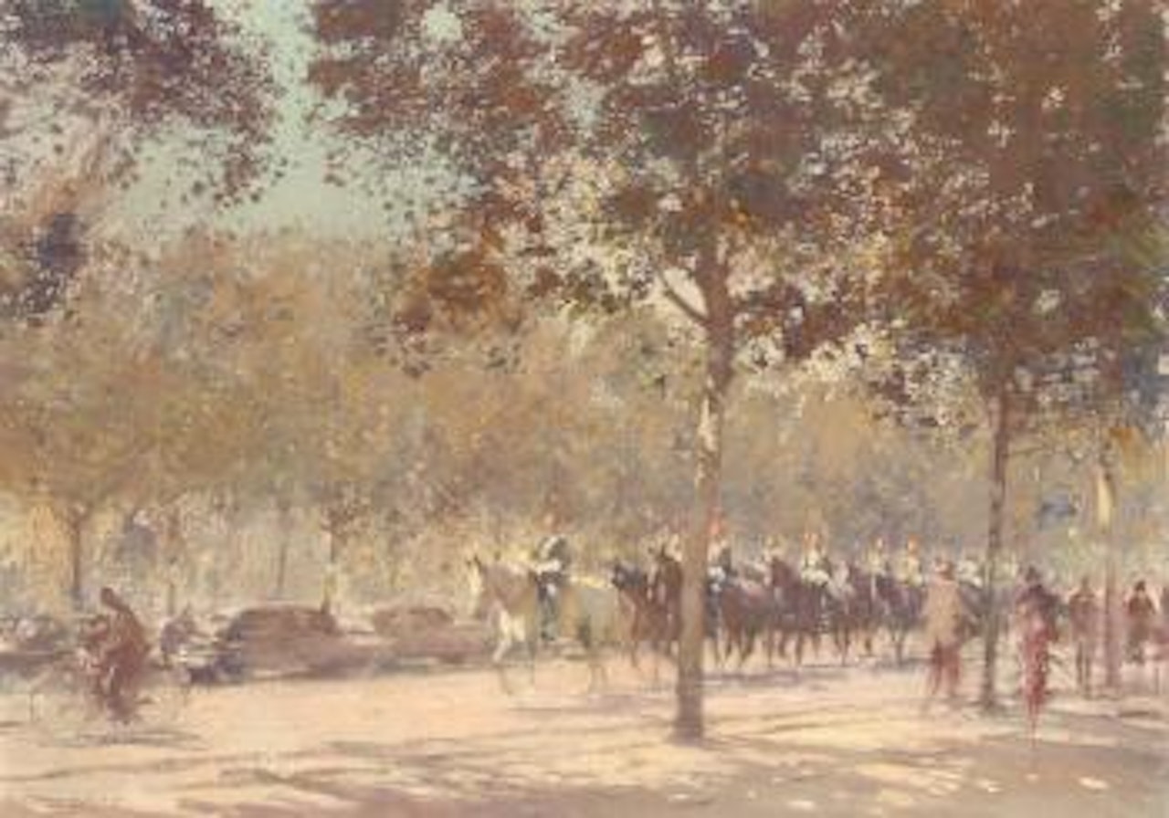 Summer in the Mall, London by Edward Seago