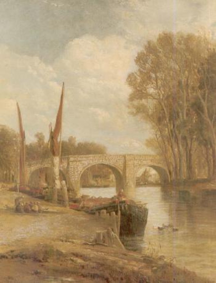 Kew Bridge on the Thames by James Webb