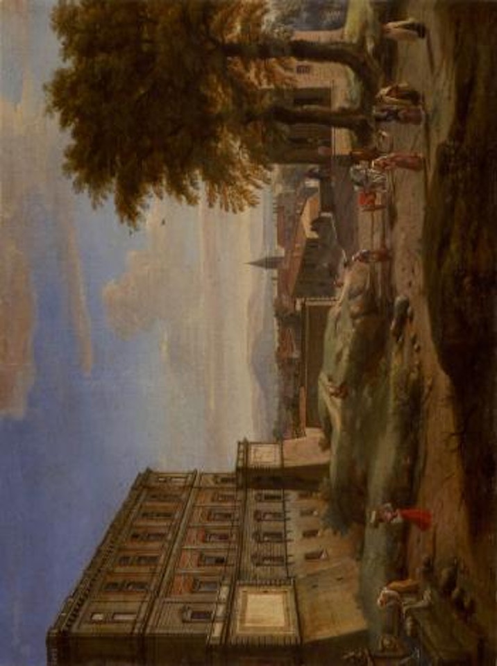 Farnese Palace by Gaspar van Wittel