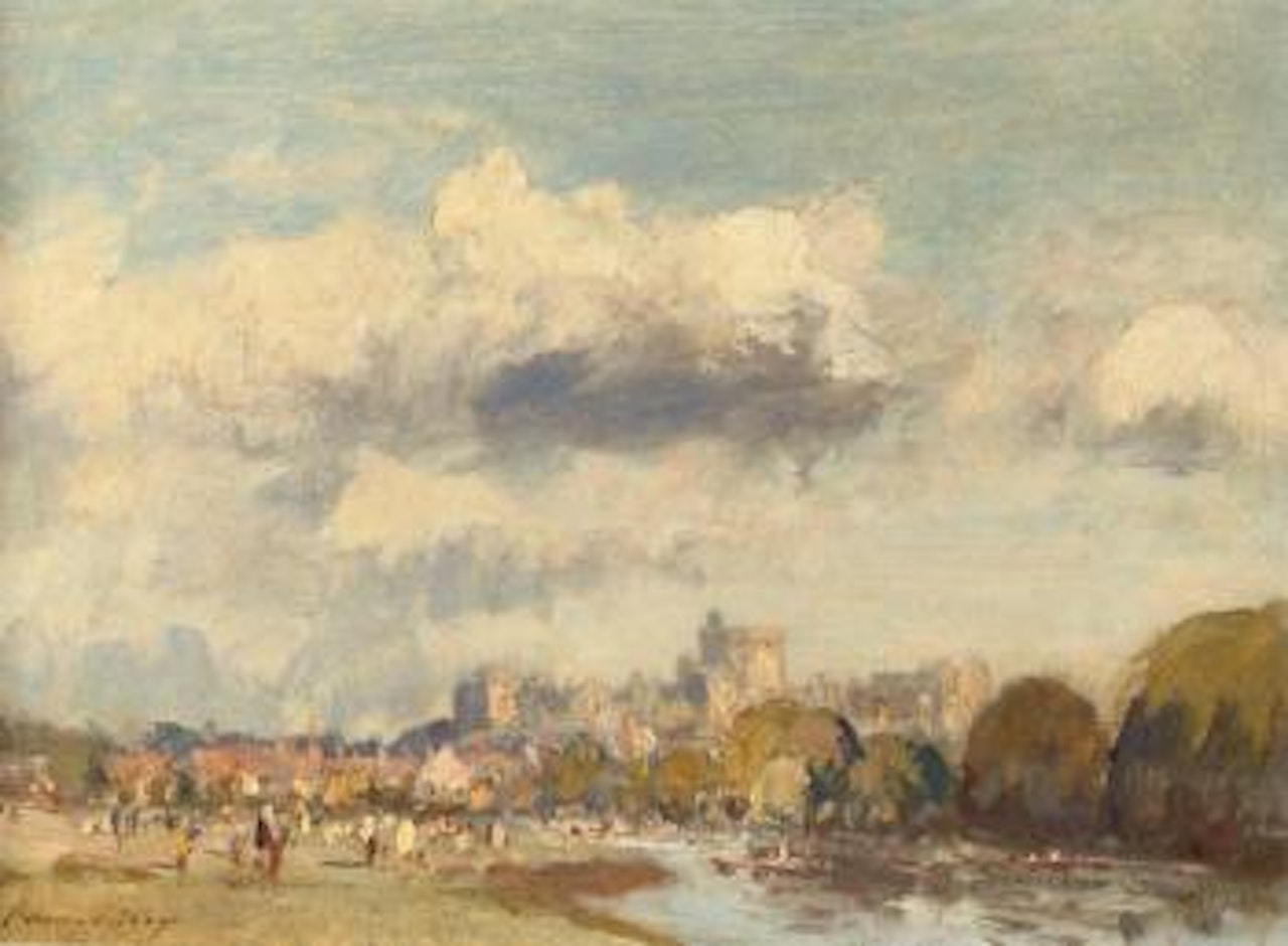 Windsor Castle from the Thames by Edward Seago