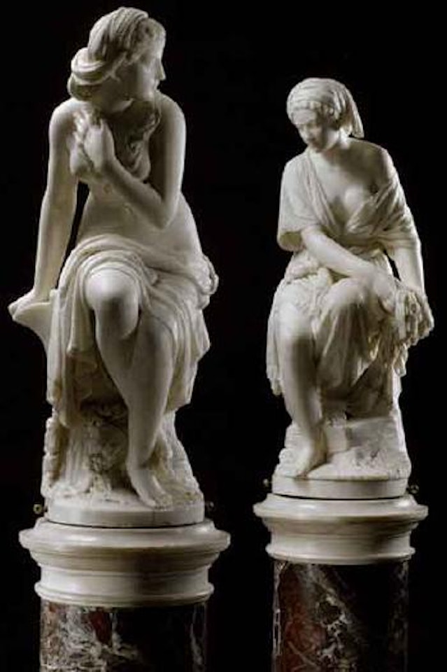 Suzannah. Ruth by Giovanni Battista Lombardi