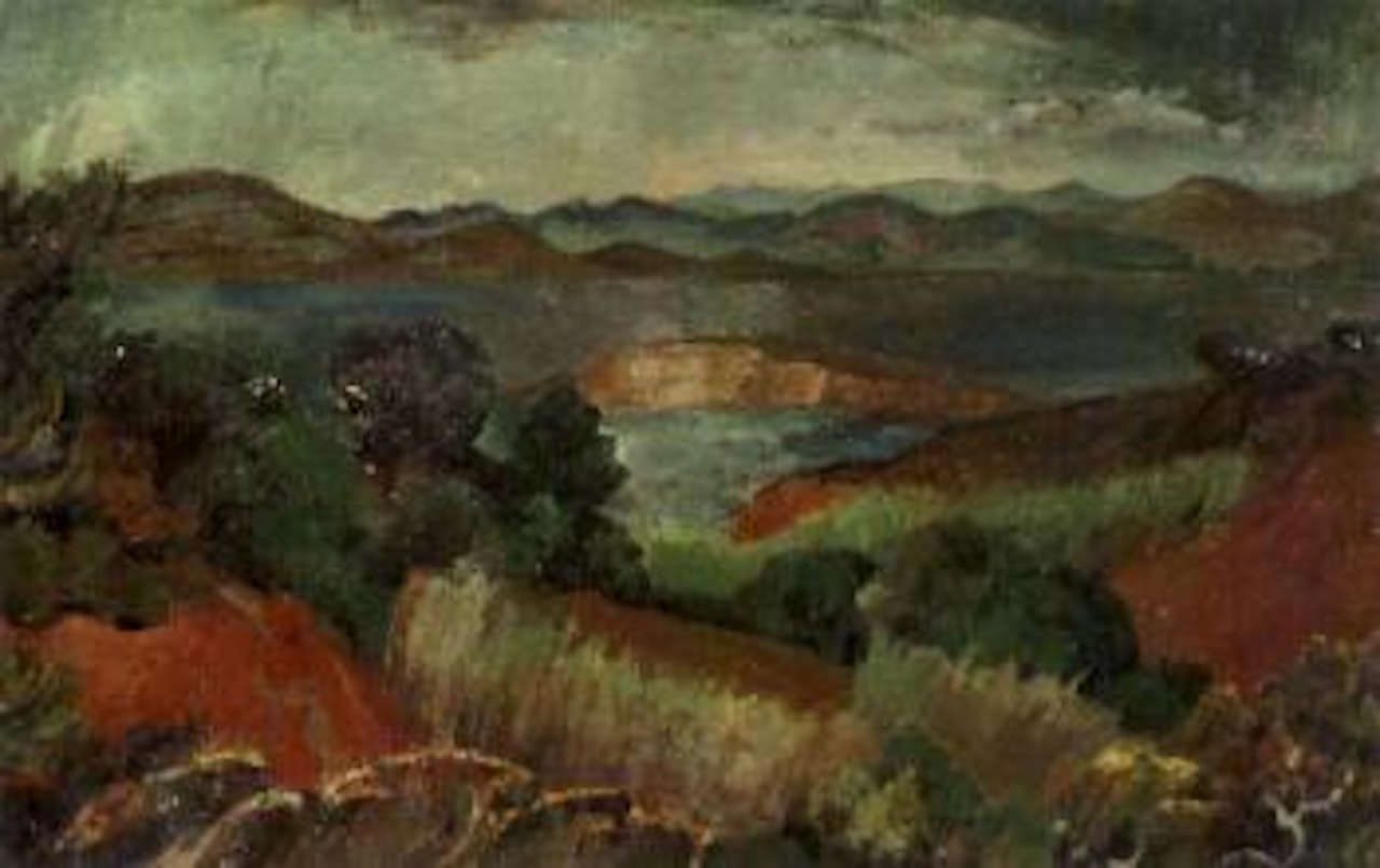 Mountain lake by Willy Eisenschitz