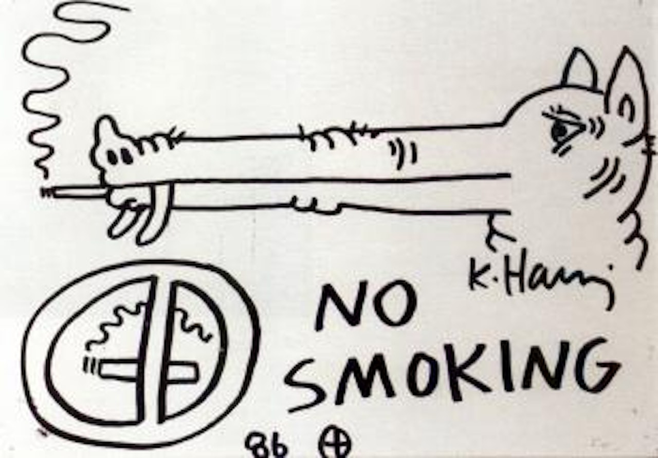 No smoking by Keith Haring
