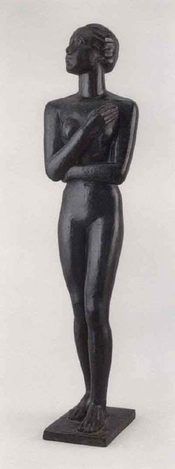 Female looking upwards by Georg Kolbe