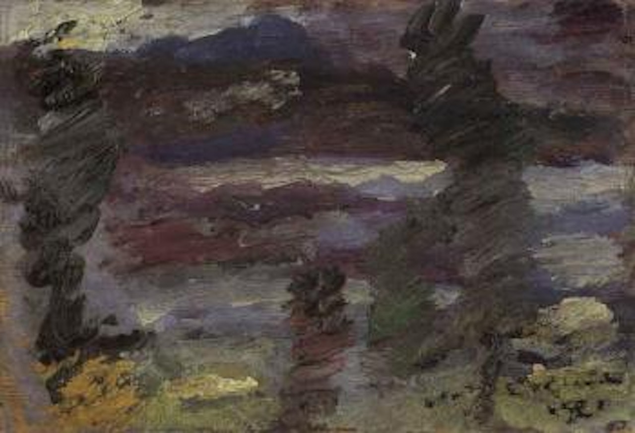 Walchensee landscape by Lovis Corinth