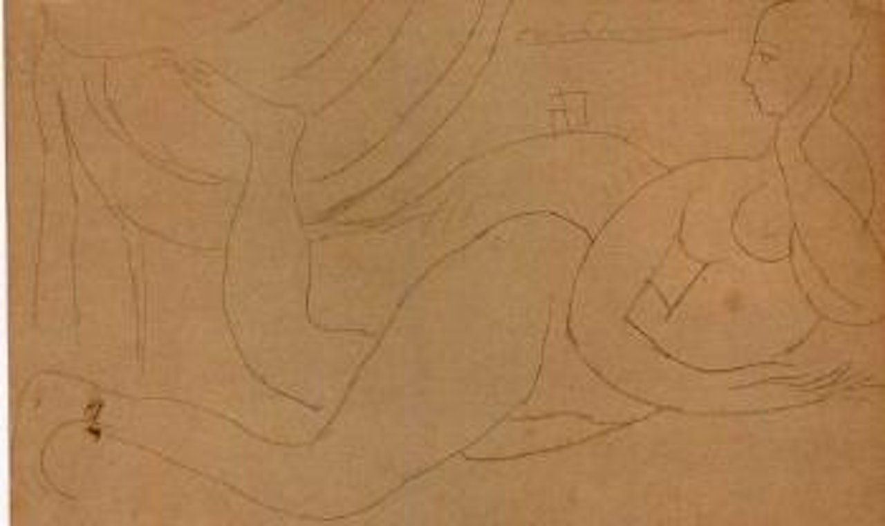 Study for Venus and Adonis by Duncan Grant