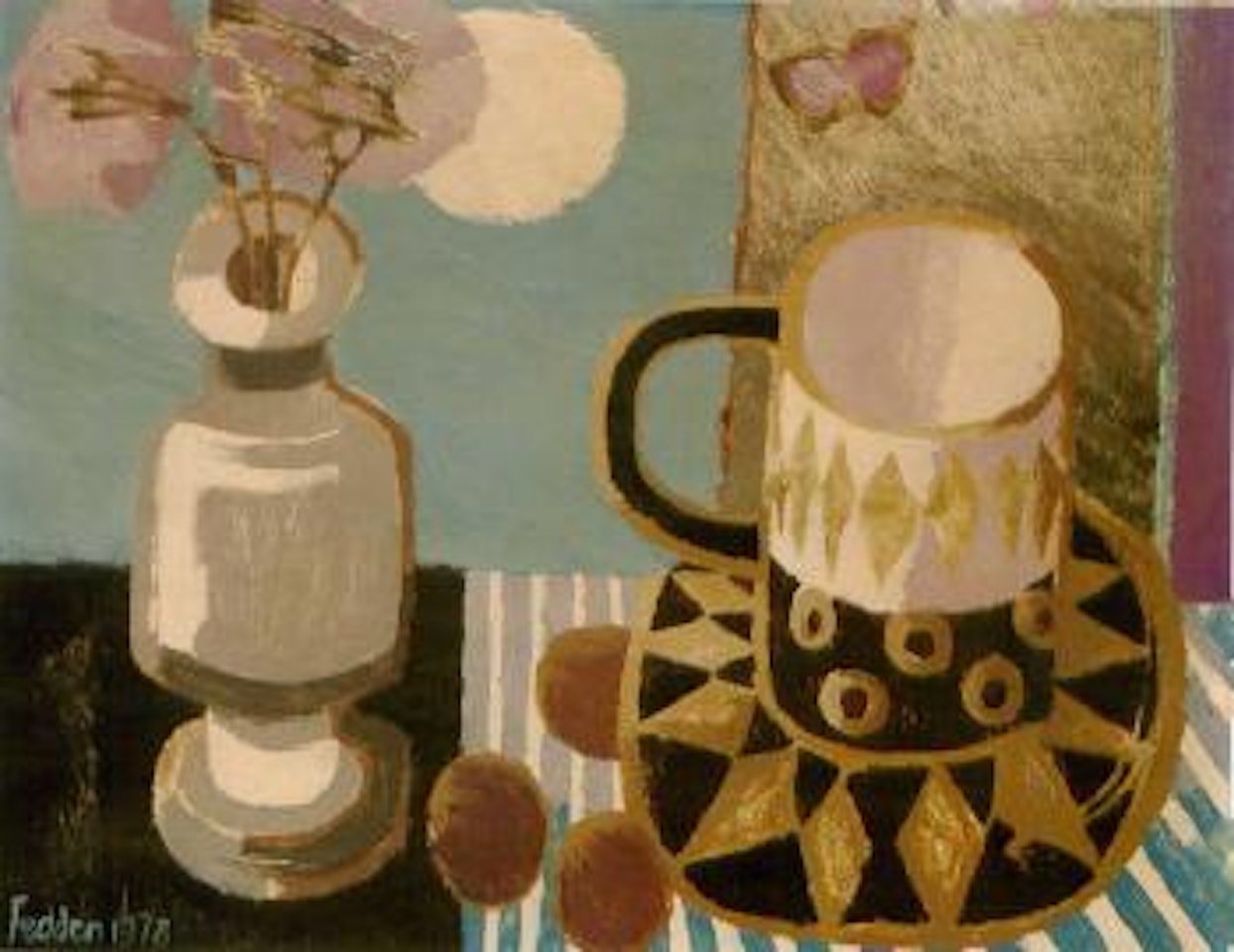 A butterfly by Mary Fedden