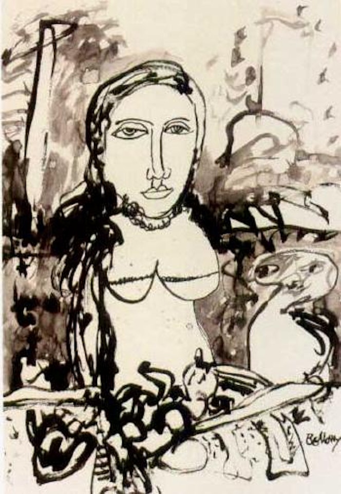 Standing woman by John Bellany