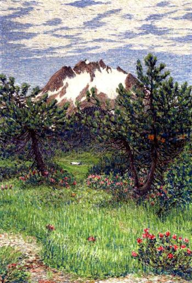 Monte Forno by Gottardo Segantini