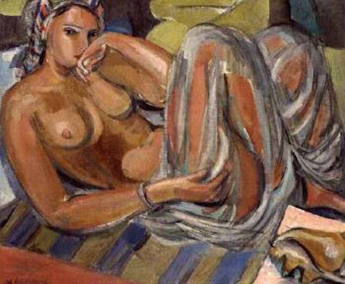 Nu couche by Maurice Barraud