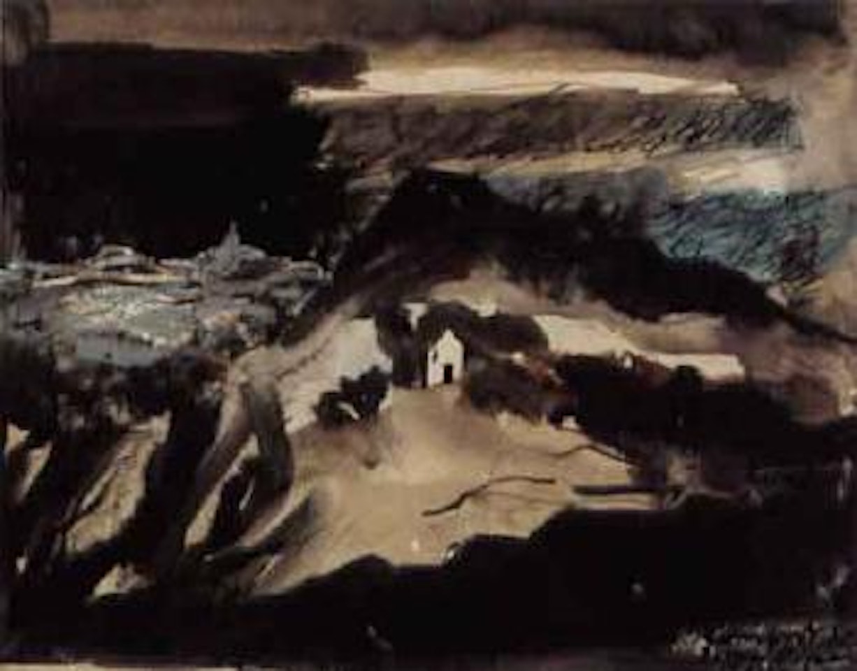 Mountain landscape by John Piper