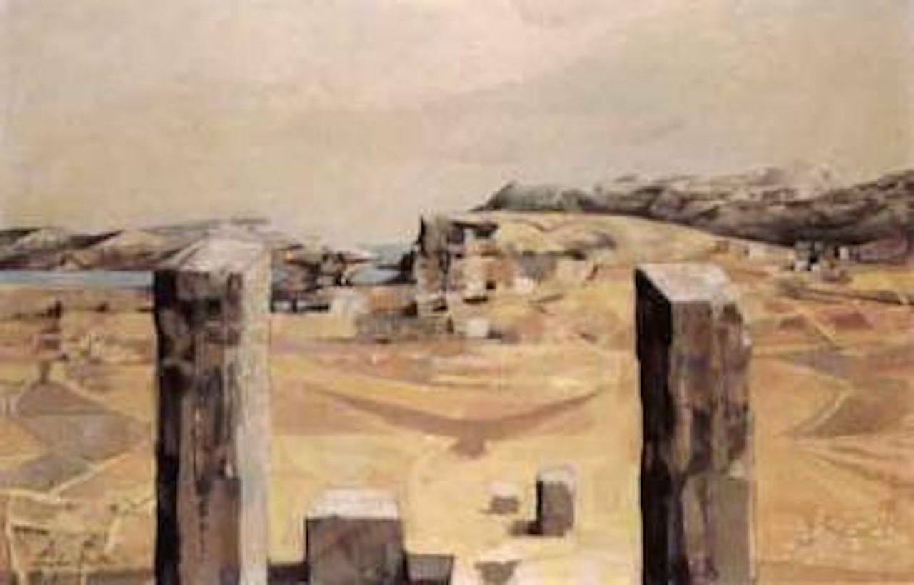 Falcom landscape by Michael Ayrton