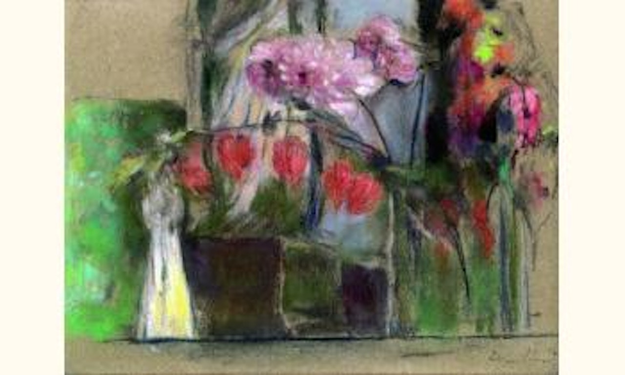 Bouquet de fleurs by Édouard Vuillard