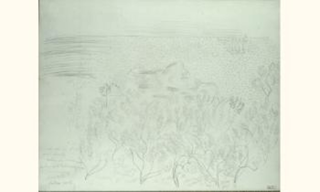 Paysage de Mediterranee by Raoul Dufy