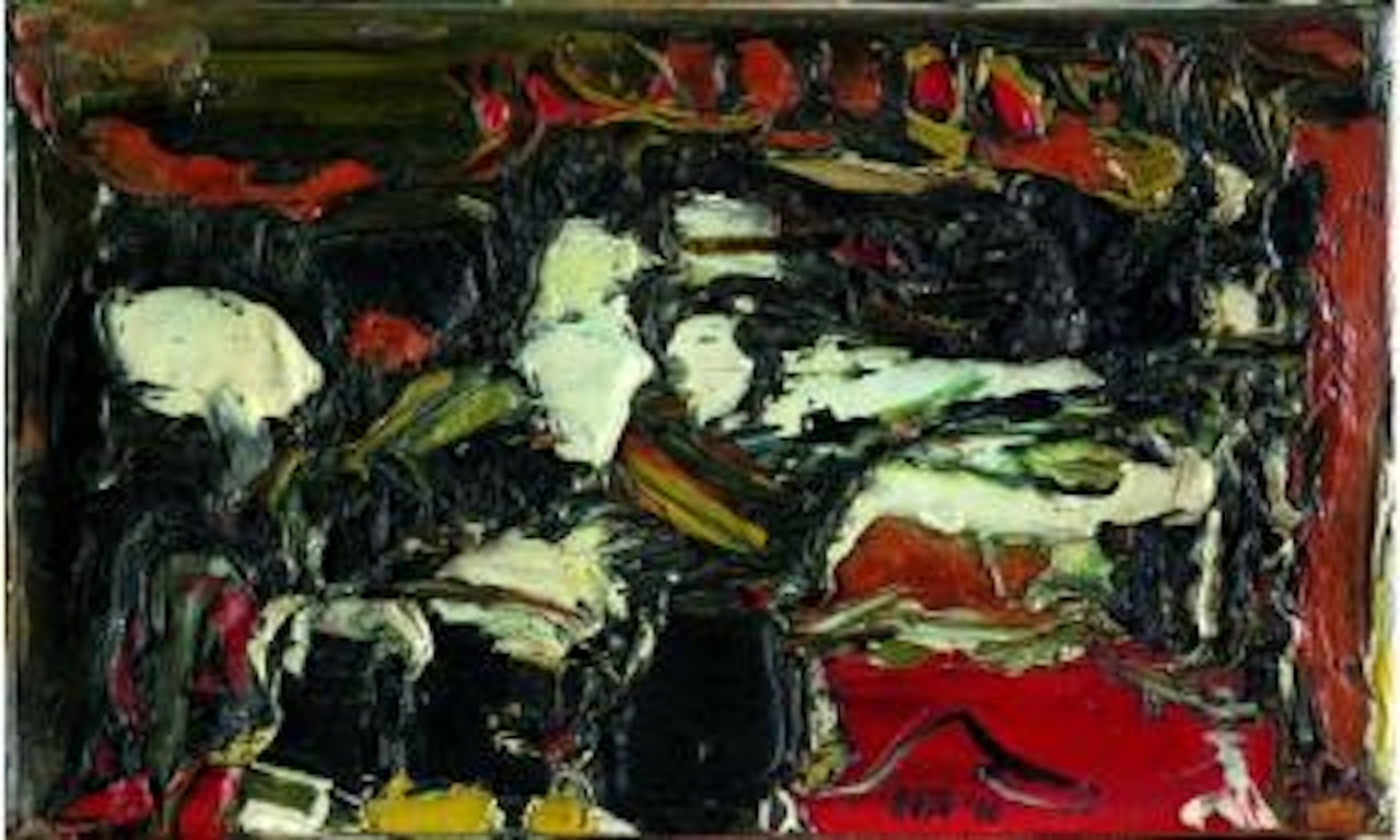 Untitled - composition by Sayed Haider Raza