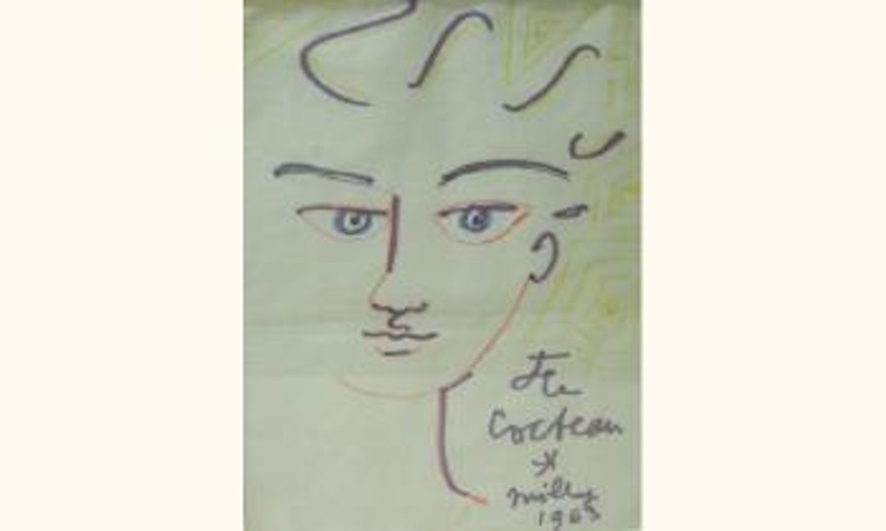 Tete d'Ephebe by Jean Cocteau