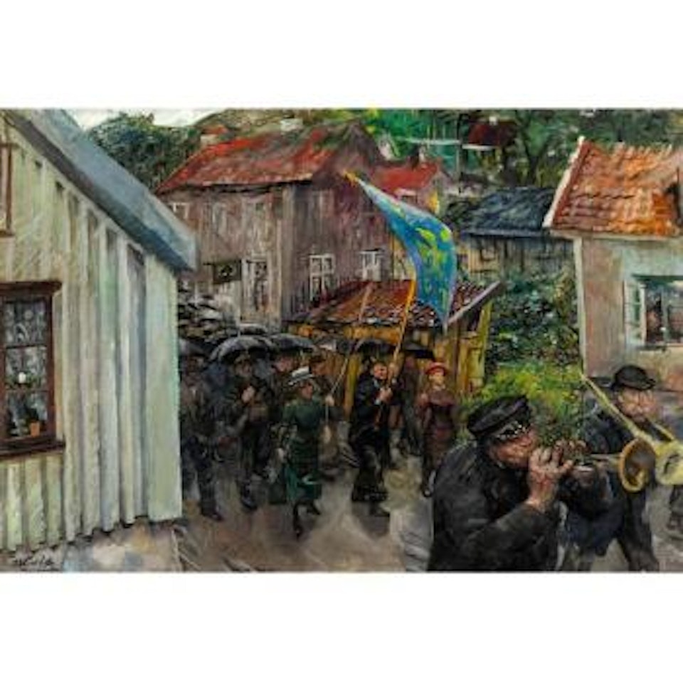 Procession of the Abstemious by Christian Krohg
