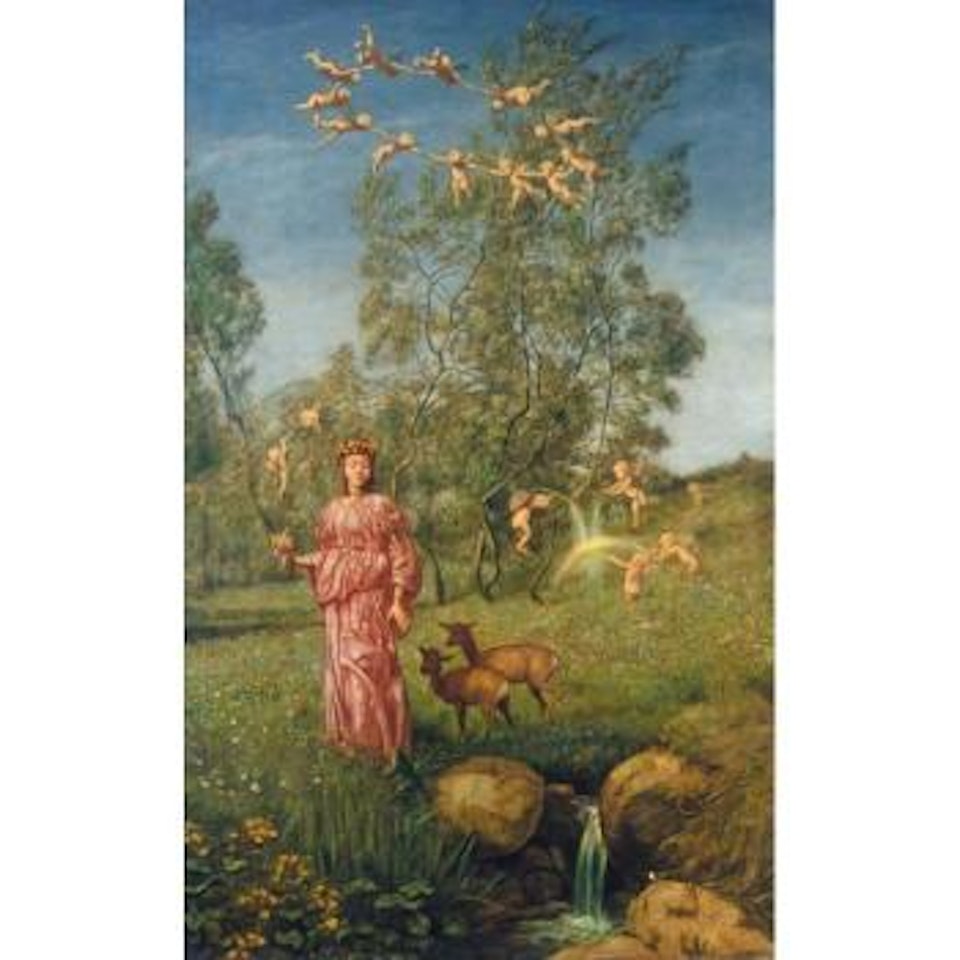 Allegory of Spring by Hans Thoma