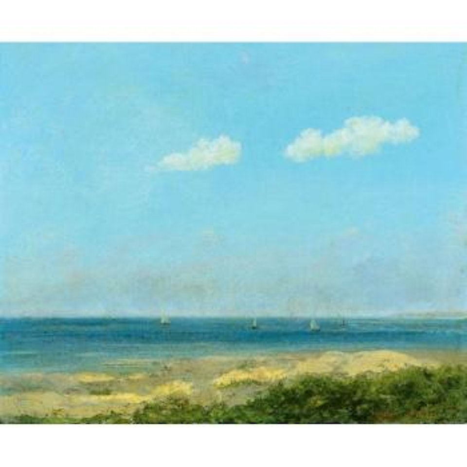 Paysage de mer by Gustave Courbet