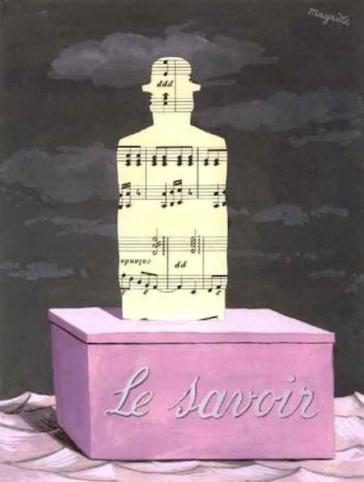 Usage de la parole by René Magritte