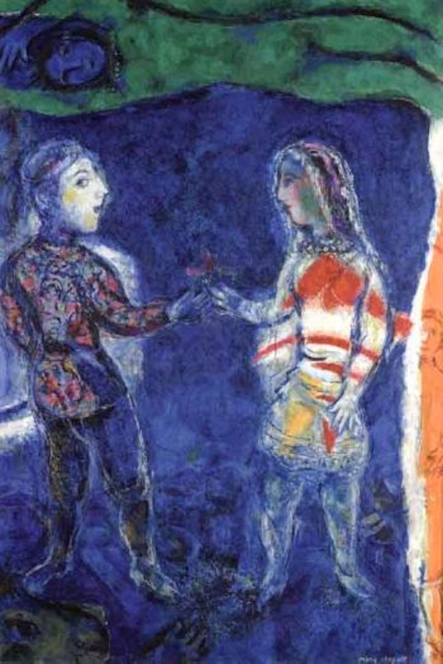 Les amis by Marc Chagall