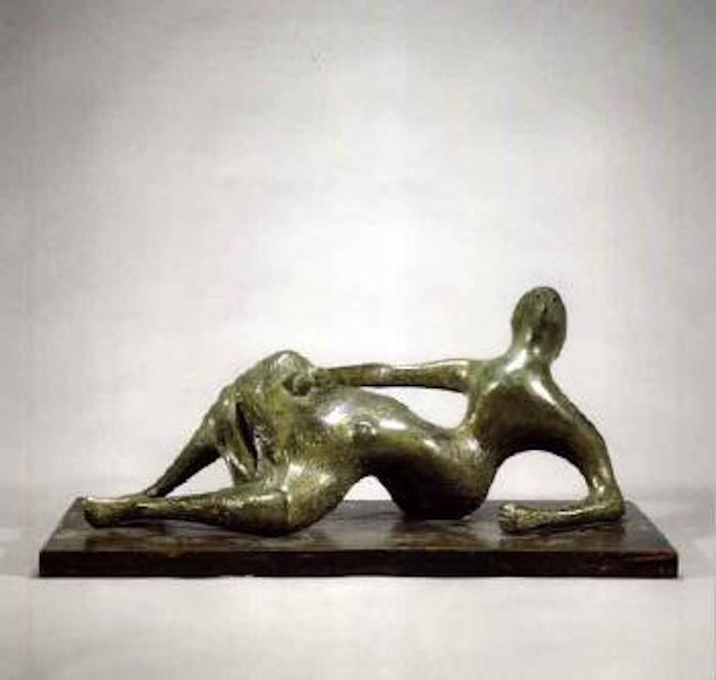Draped reclining figure by Henry Moore