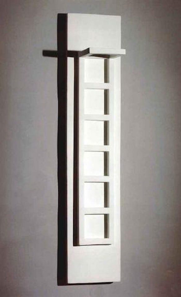 Wall sculpture by Sol LeWitt