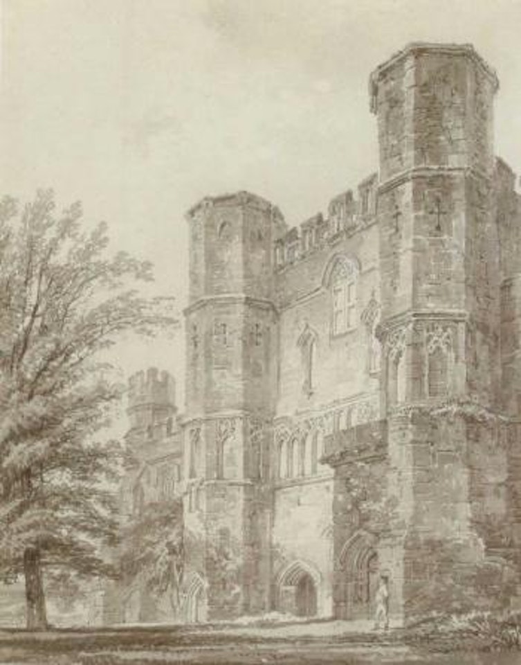 Abbey gate, Battle Abbey by Joseph Mallord William Turner