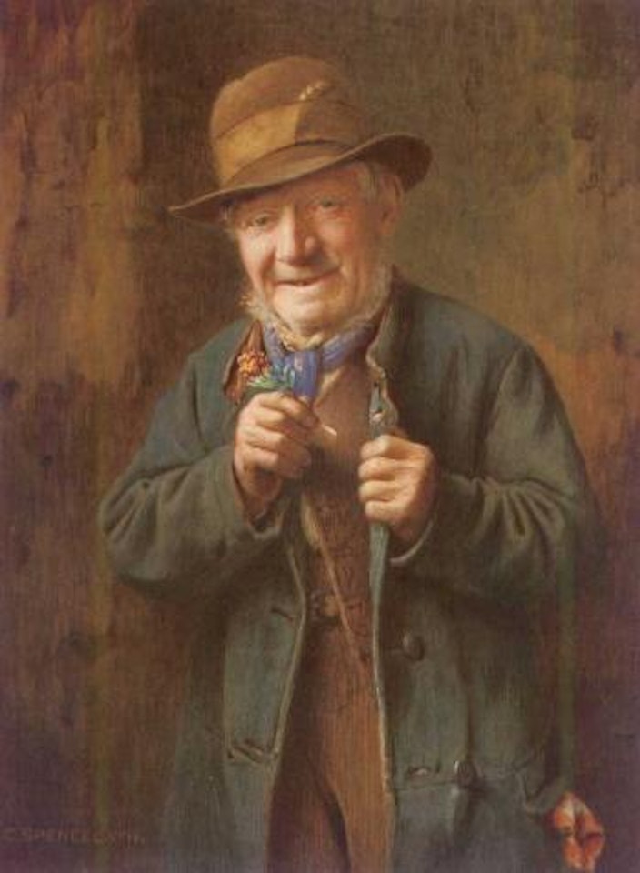 Buttonhole by Charles Spencelayh