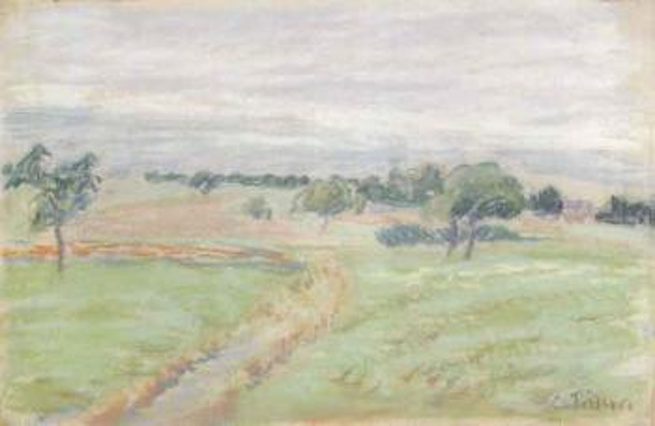 Coteaux de Thierceville by Camille Pissarro