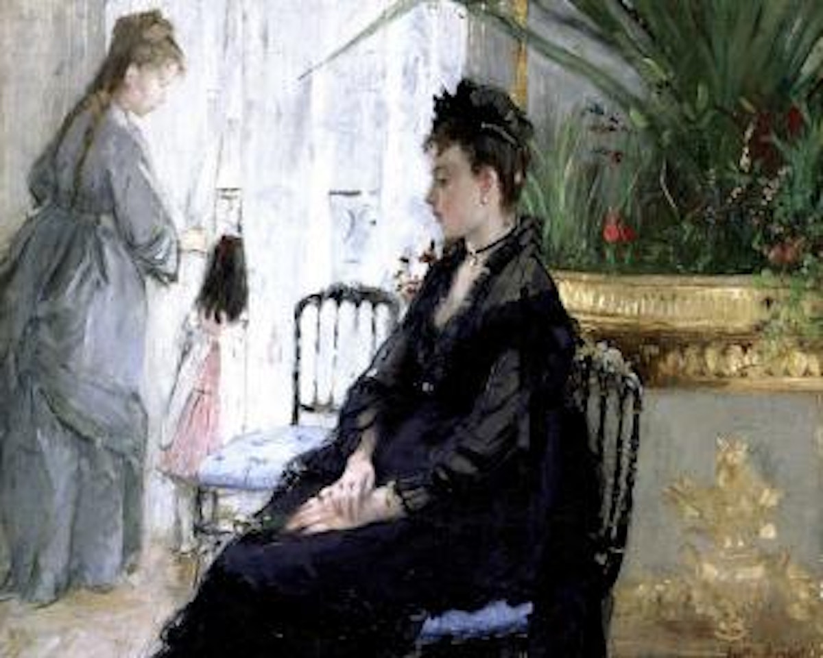 Interieur by Berthe Morisot