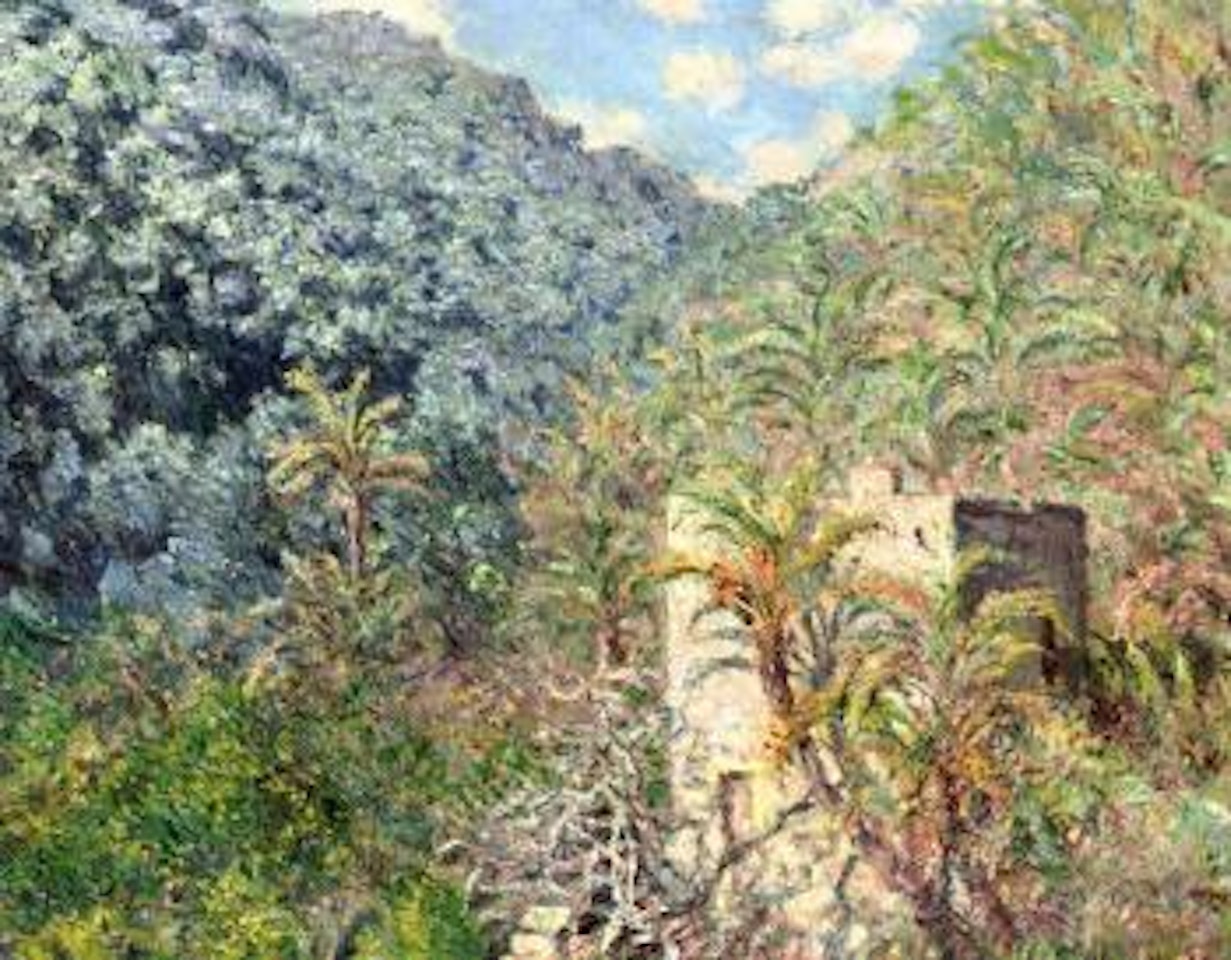 Oliviers et palmiers, vallee de sasso by Claude Monet