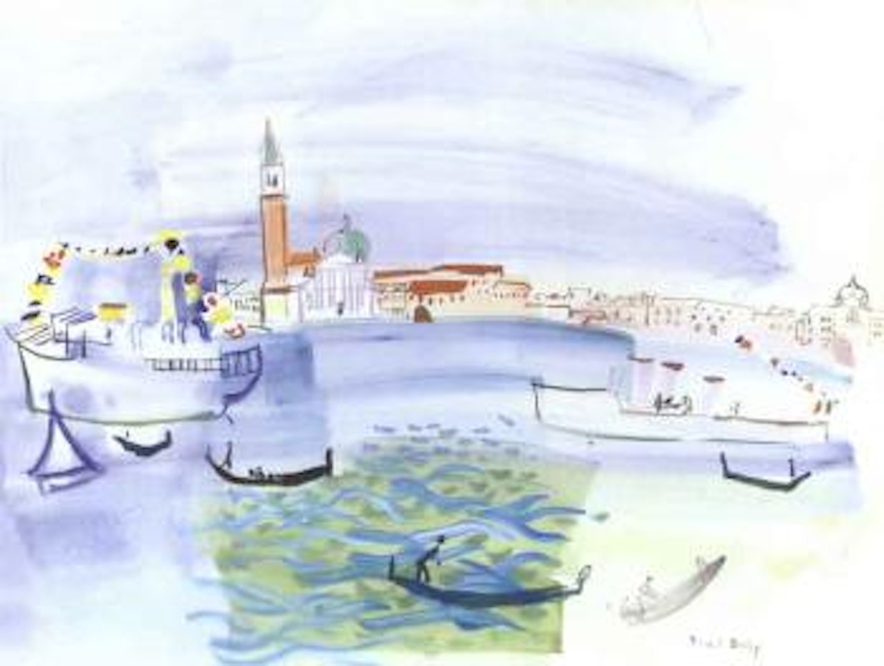 Venise by Raoul Dufy