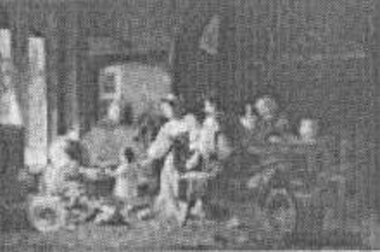 A family event by Giovanni Battista Torriglia