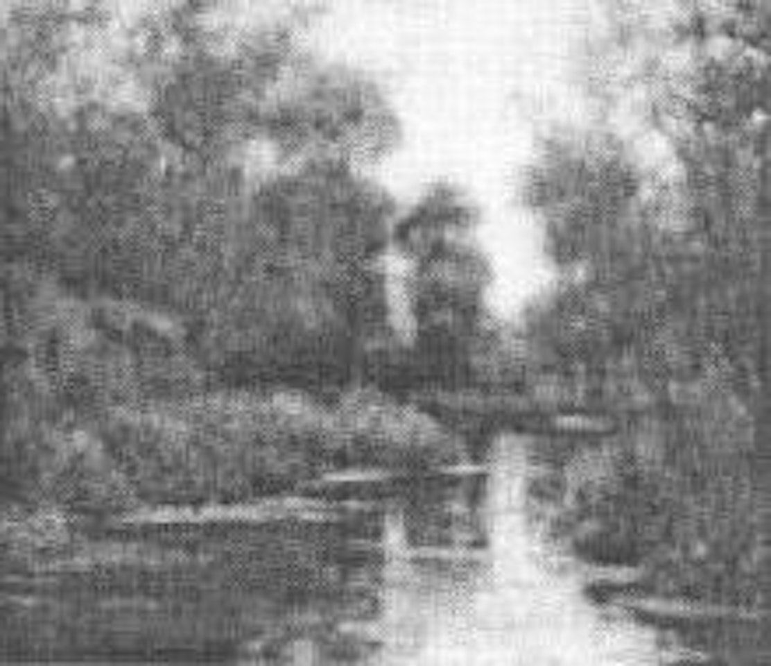 The abandoned hut, Paris by Louis Aston Knight