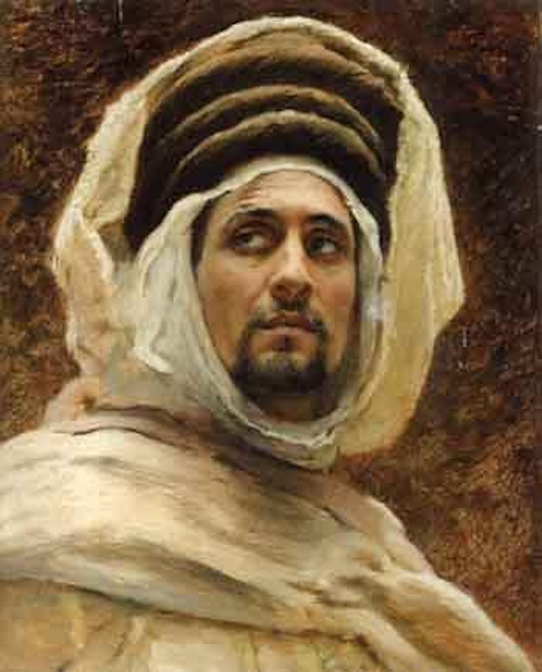 Portrait of an Arab by Konstantin Makovsky